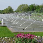 Nordpark - GartenKunst & 200m Wasserspiele seit80 Jahren