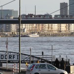 Der STROM  dominiert das Freizeitleben in Düsseldorf