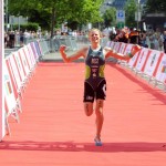 Triatlon 10Km Zieleinlauf