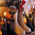 Stiefel für Nikolaus Gaben am 5.12.
